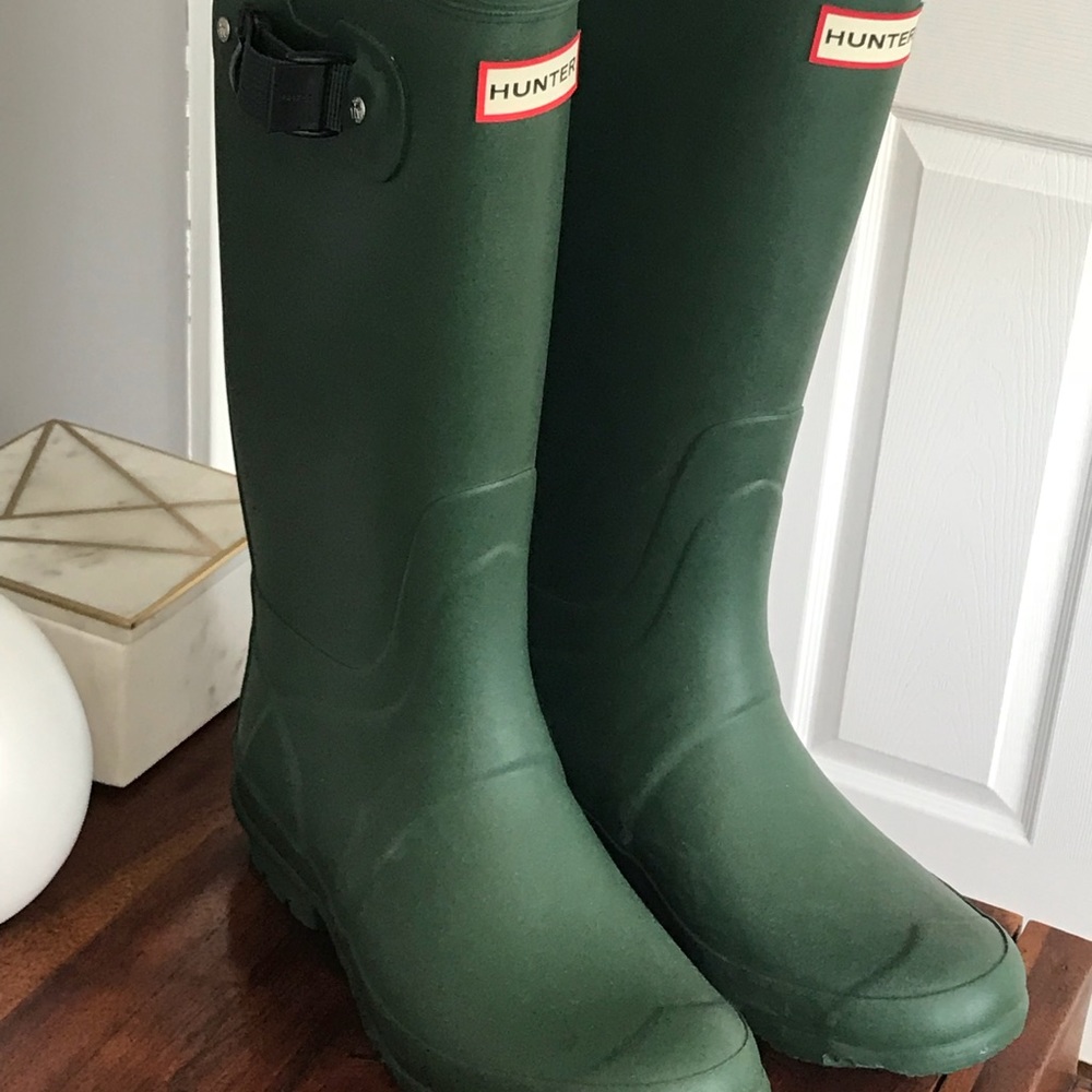 Green Hunter Boots